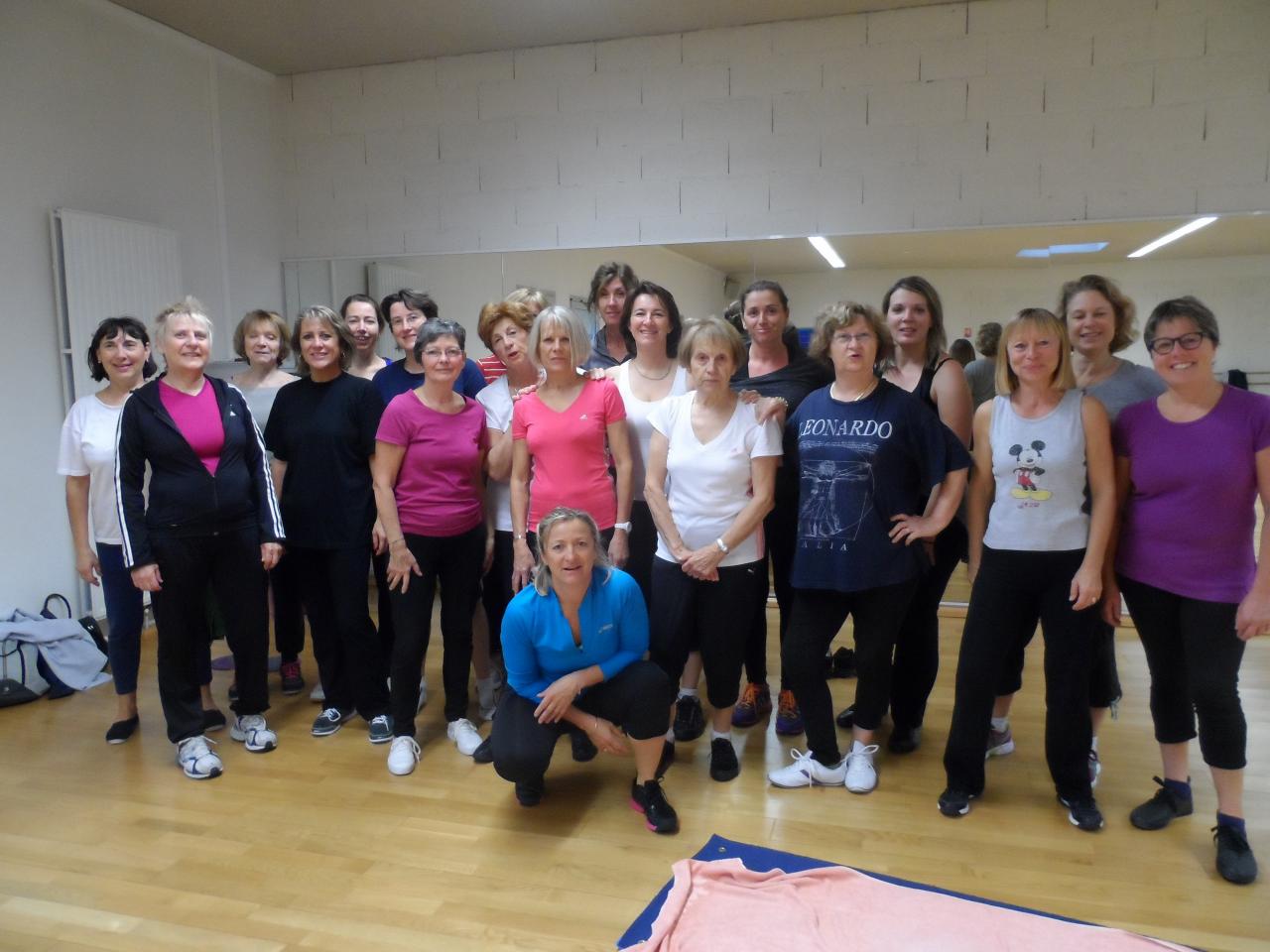 un peu de gym tonique un mardi matin ...de bonne heure...